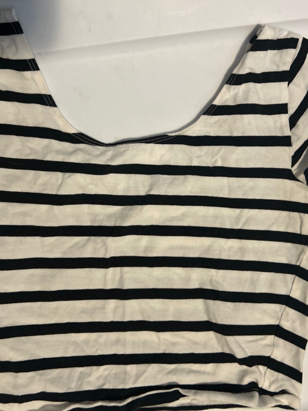 Garage crop top